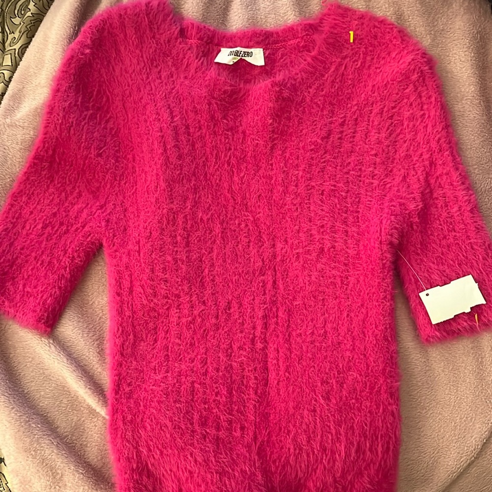 Hot pink sweater